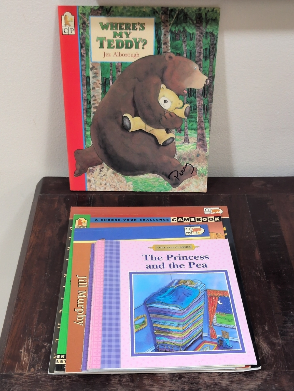 Vintage Children's Lot of 9 Fiction Paperback Picture Books Fairy Tale Themed